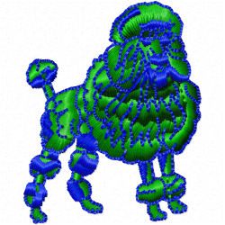 Dogs Embroidery Design 11